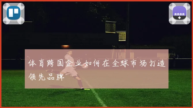 体育跨国企业如何在全球市场打造领先品牌