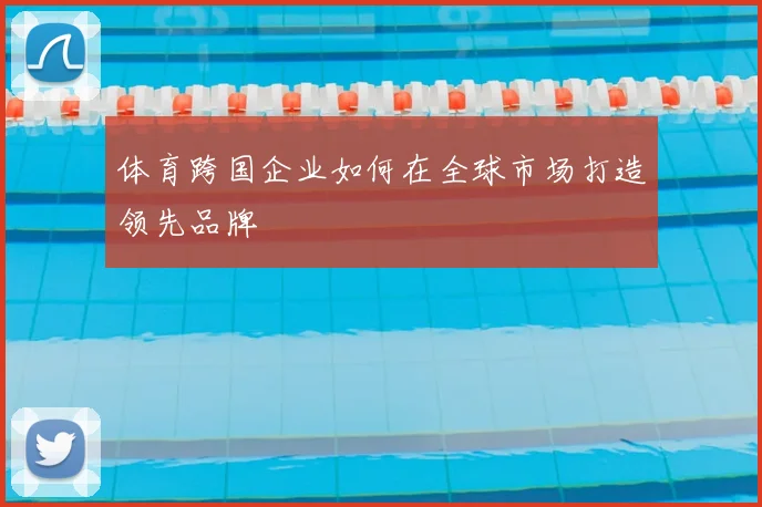 体育跨国企业如何在全球市场打造领先品牌